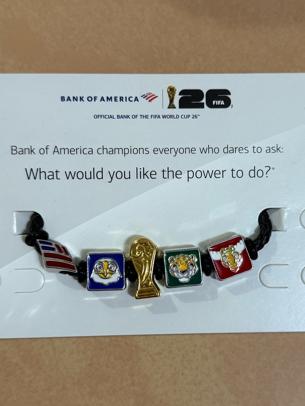 2026 World Cup Bank of America Fan Bracelet
